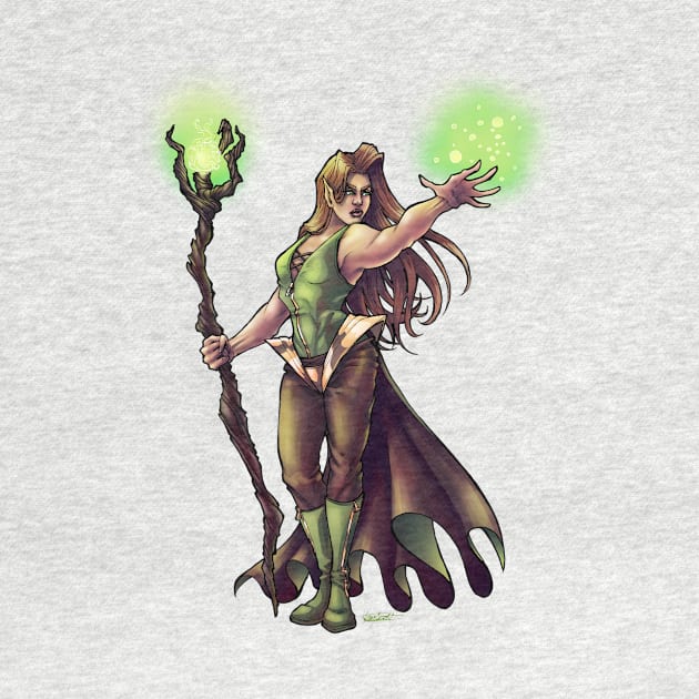 Elven Druidess by Indi Martin